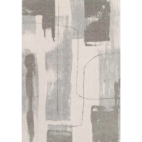 Pure Cream Rug – Soft 3D Texture Abstract Design - 120X170 cm / Pure Abstract - Rugs