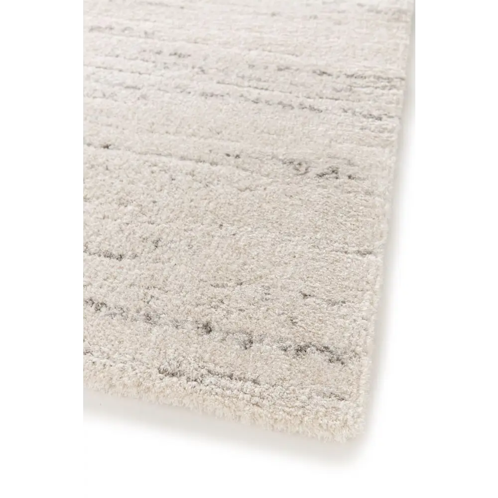 Pure Cream Rug – Soft 3D Texture Abstract Design - Rugs