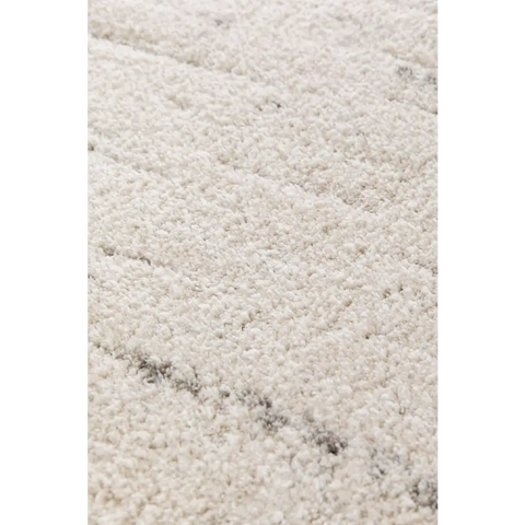 Pure Cream Rug – Soft 3D Texture Abstract Design - Rugs