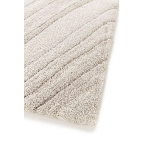 Pure Cream Rug – Soft 3D Texture Abstract Design - Rugs