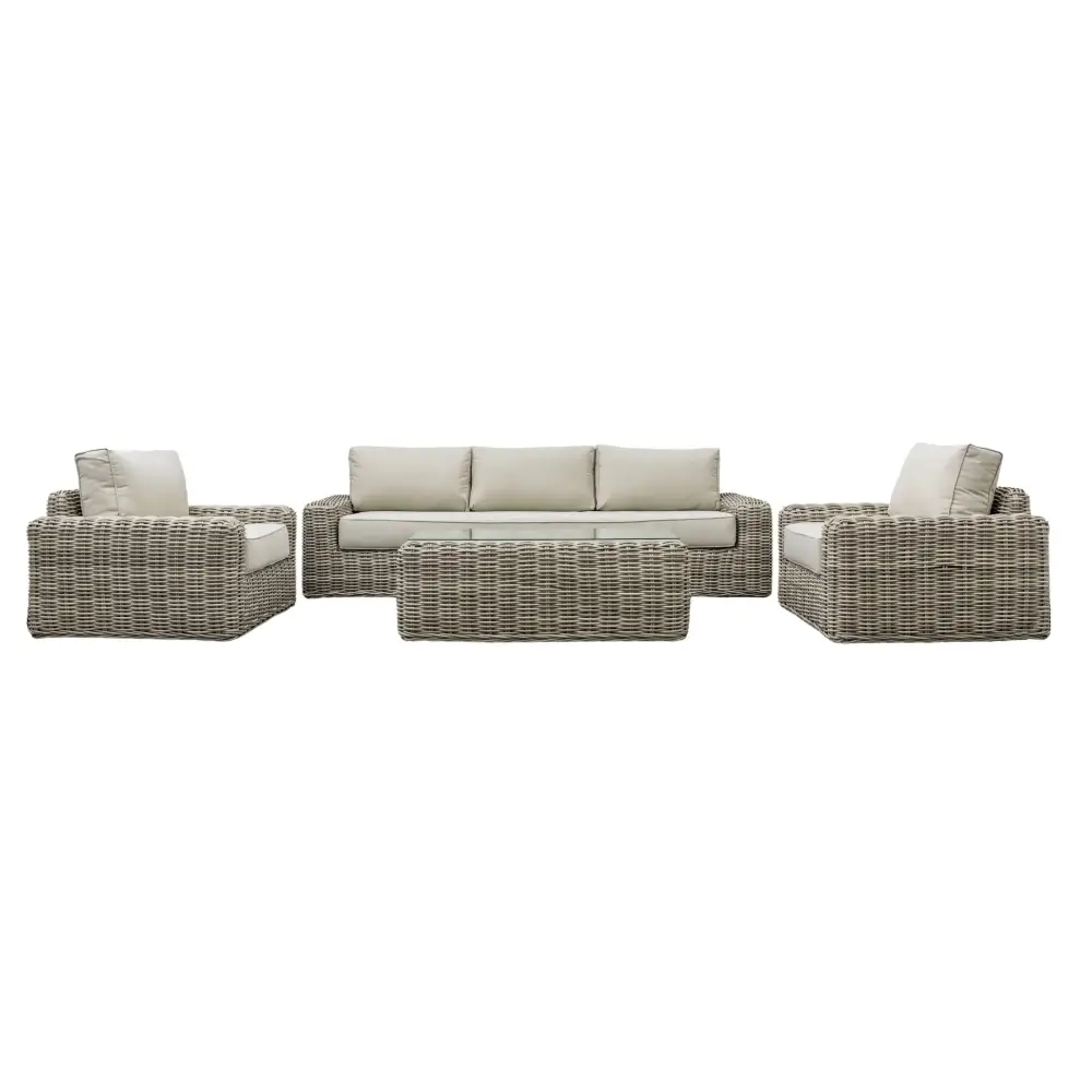 Ragusa Lounge Sofa and 2 x chairs plus table - Outdoor sofa