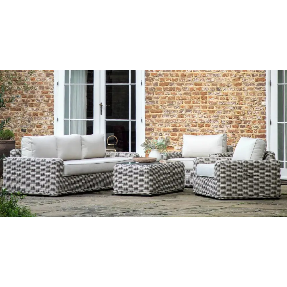 Ragusa Lounge Sofa and 2 x chairs plus table - Outdoor sofa