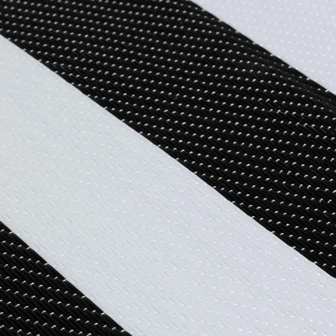 Rainbow Outdoor Rug Black & White | 1030 - Rugs