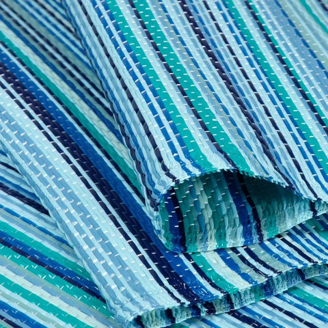 Rainbow Outdoor Rug Blue | 1020 - Rugs