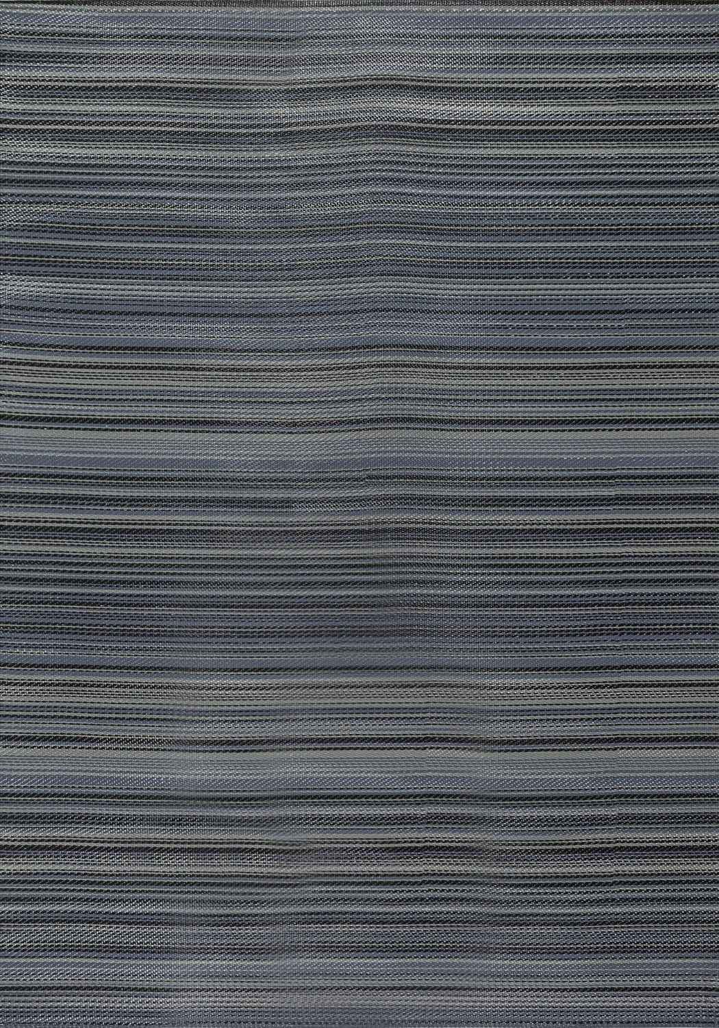 Textured fabric of dark grey rainbow outdoor rug with horizontal stripes perfect as an outdoor rug dark shade