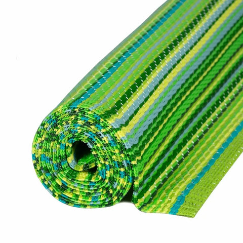 Rainbow Outdoor Rug Green | 1020 - Rugs