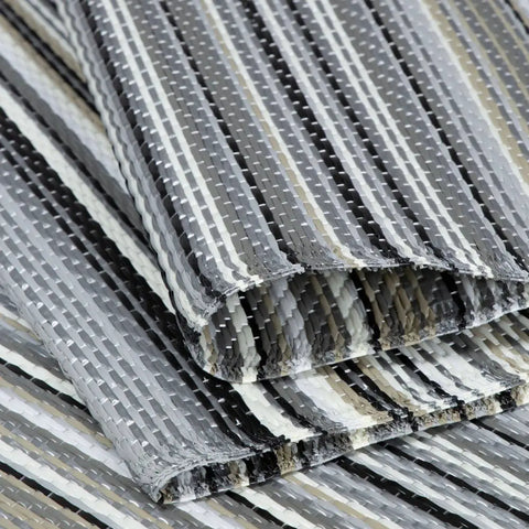 Rainbow Outdoor Rug Grey | 1020 - Rugs