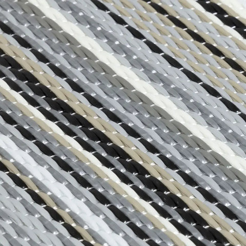 Rainbow Outdoor Rug Grey | 1020 - Rugs