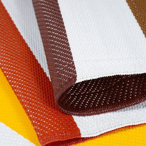 Rainbow Outdoor Rug Yellow | 1030 - Rugs