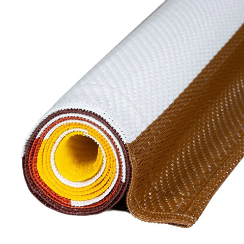 Rainbow Outdoor Rug Yellow | 1030 - Rugs