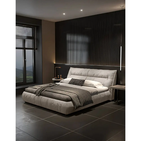 Raj King Size Super King Size Sofa With Storage Black - bed