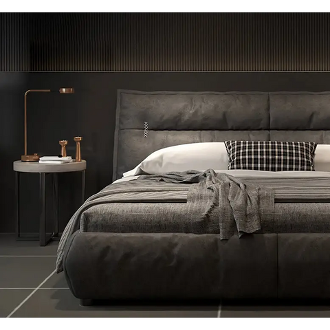 Raj King Size Super King Size Sofa With Storage Black - bed