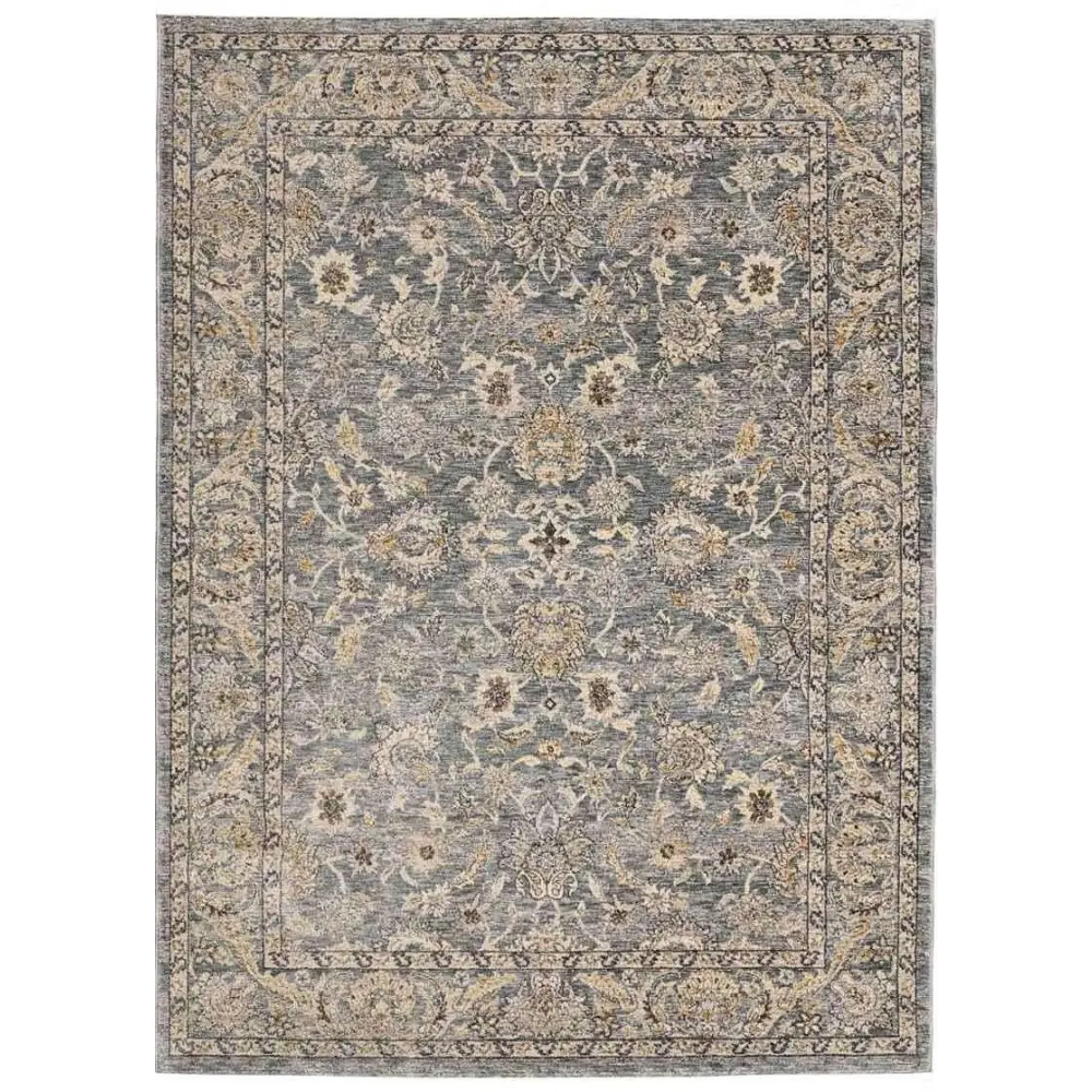 Raja Traditional Rug – Grey Vintage Elegance - 120X180 cm - Rugs