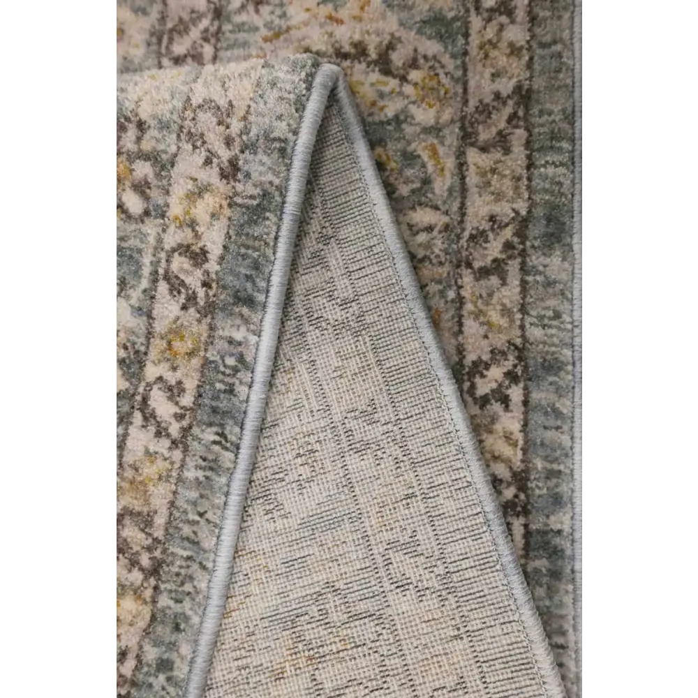 Raja Traditional Rug – Grey Vintage Elegance - Rugs