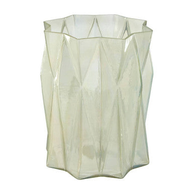 Rambia Large Iridescent Glass Candle Holder