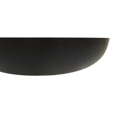 Ramus black and white ombre bowl made of black matte ceramic with smooth rounded rim perfect for stylish serving