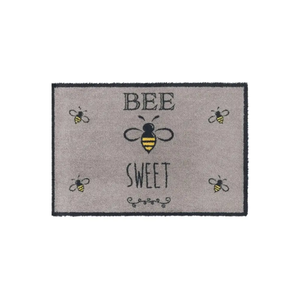 Recycled Washable 50x75 cm Mats | 127 - Bee Sweet - Doormat