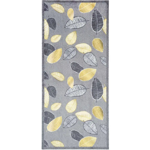 Recycled Washable 67x150 cm Mats | 125 - Leaves - Doormat