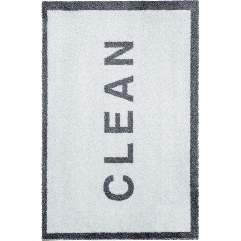 Recycled Washable Bathroom Mats | 129 - Clean Grey / 50X75 cm - Doormat