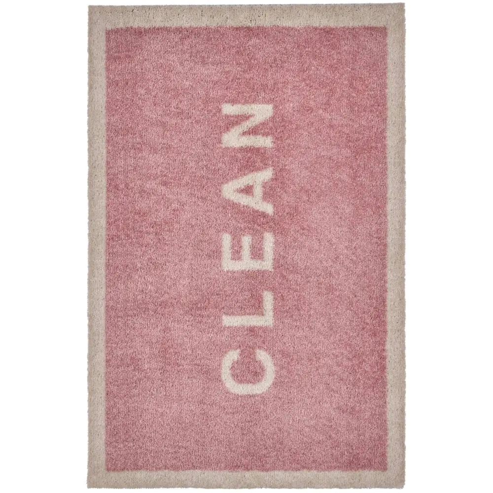 Recycled Washable Bathroom Mats | 129 - Pink / 50X75 cm - Doormat