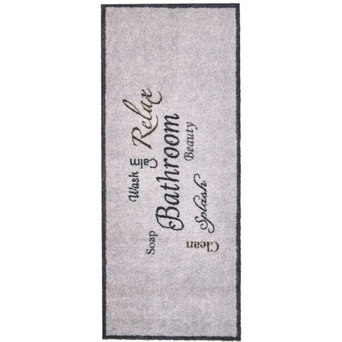 Recycled Washable Bathroom Mats | 129 - Bathroom Relax / 50X120 cm - Doormat