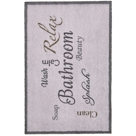 Recycled Washable Bathroom Mats | 129 - Bathroom Relax / 50X75 cm - Doormat