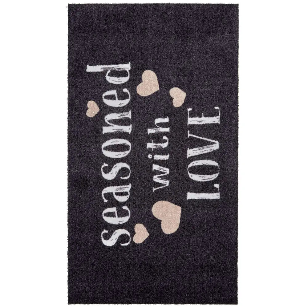 Recycled Washable Small Medium Mats | 130-2 - Seasoned With Love / 67X120 cm - Doormat