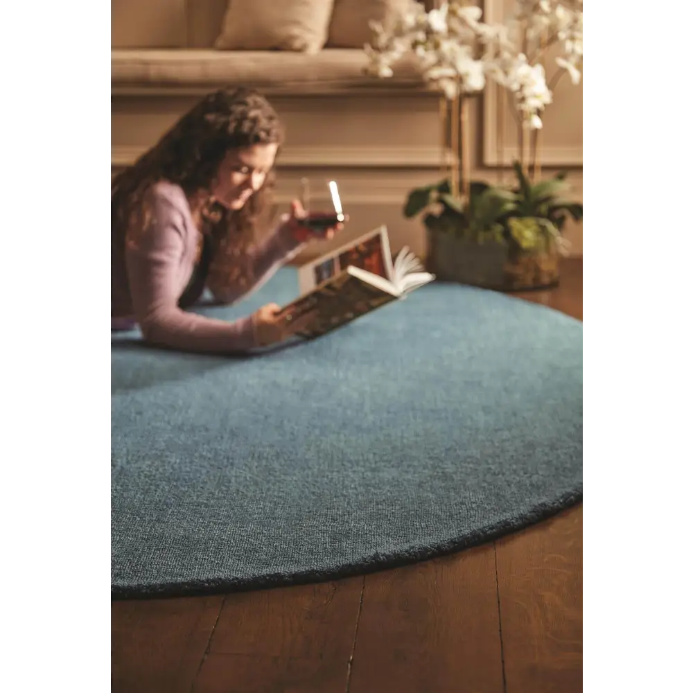 Reef Dark Teal Eco-Friendly Rug - Rugs