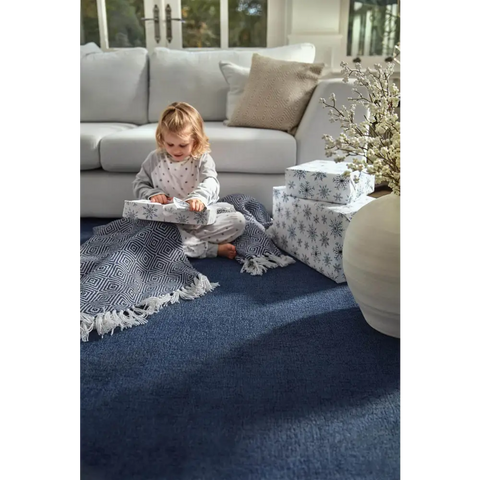 Reef Navy Eco-Friendly Rug - Rugs