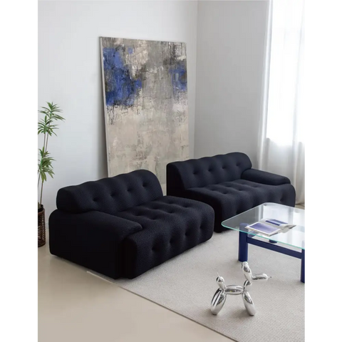 Reese Two Seater Sofa Three Seater Sofa Four Seater Sofa 3D Knitted Fabric - sofa