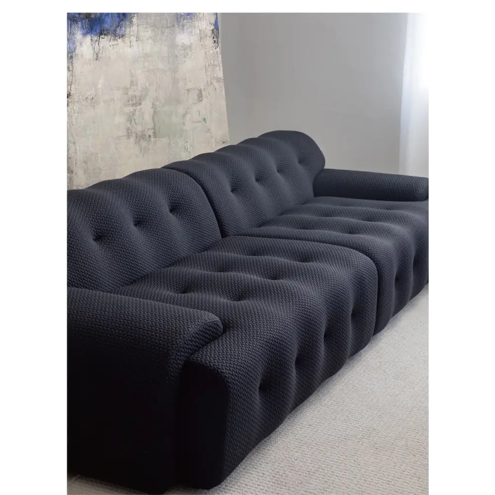 Reese Two Seater Sofa Three Seater Sofa Four Seater Sofa 3D Knitted Fabric - sofa