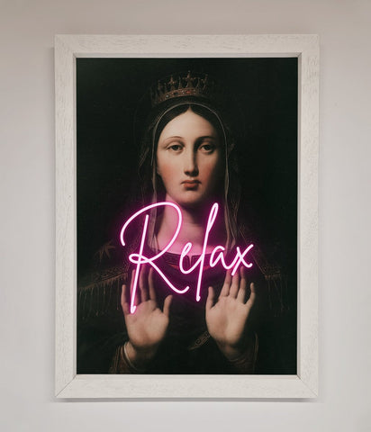 Relax Mate Framed Wall Art