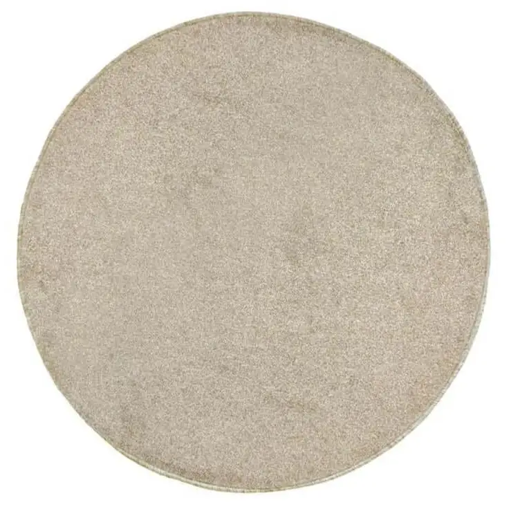 Relay Beige Recycled Low Pile Rug - Ø 200 cm - Rugs