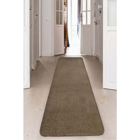 Relay Brown Recycled Low Pile Rug - Rugs