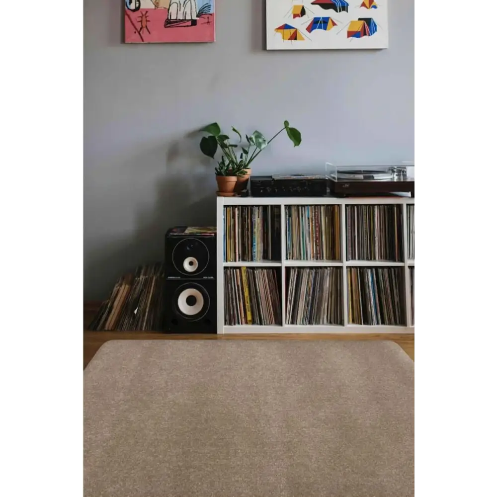 Relay Brown Recycled Low Pile Rug - Rugs