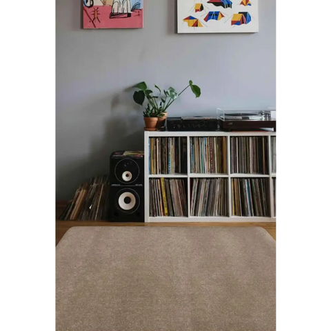 Relay Brown Recycled Low Pile Rug - Rugs