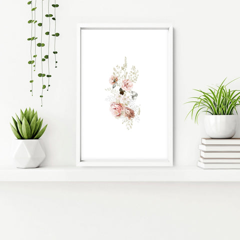 Bathroom chic prints | set of 3 framed wall art