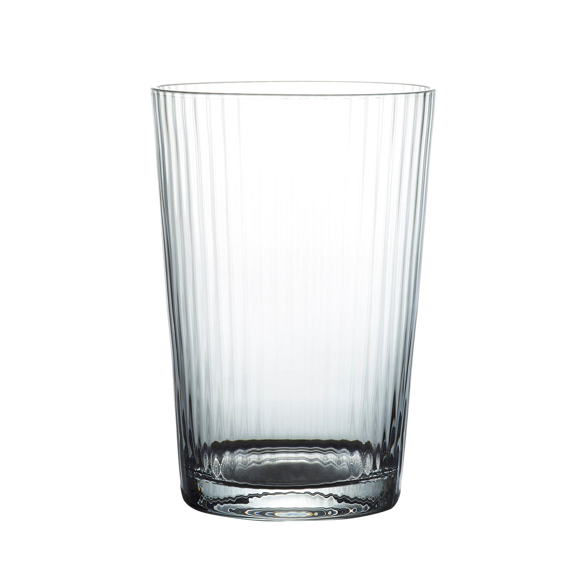 Crystal Tumblers with Ripple Design