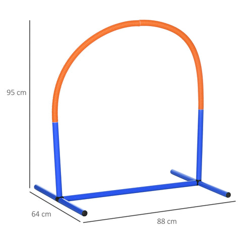 PawHut Four-Piece Portable Dog Agility Equipment - Blue