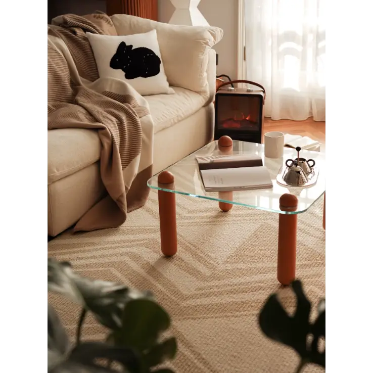 Roach Rectangular Living Room Rug