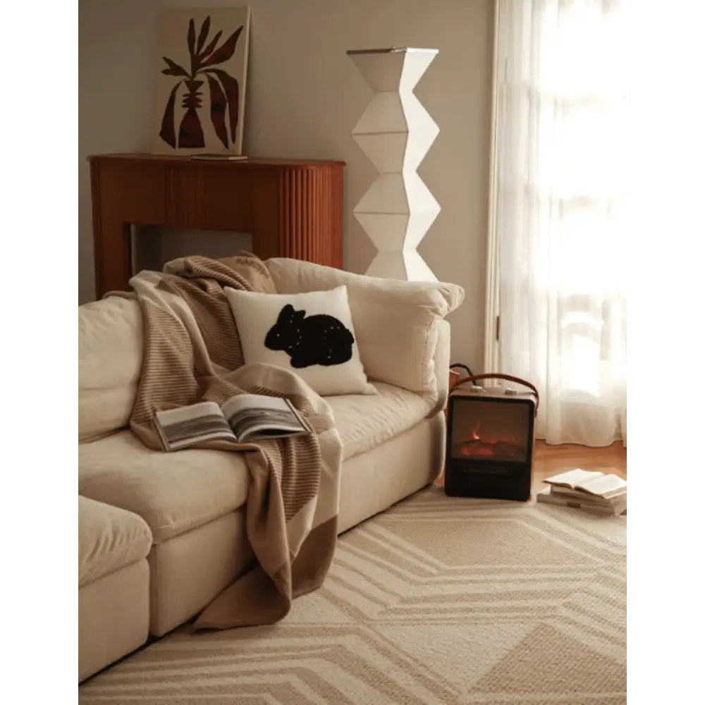 Roach Rectangular Living Room Rug