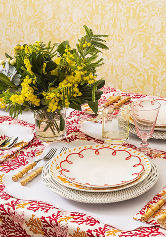 Rosa Pink Placemats - Set of 4