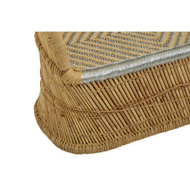Rowan Two Seater Natural And Silver Sofa