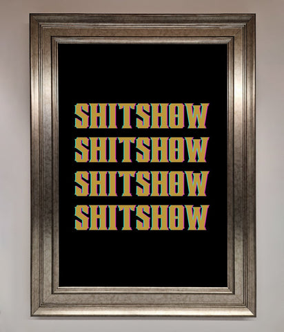 Rude quote Framed Print