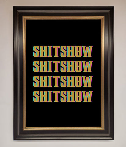 Rude quote Framed Print
