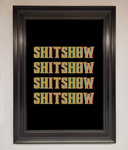Rude quote Framed Print