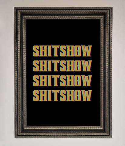 Rude quote Framed Print