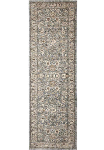 Raja Traditional Rug – Grey Vintage Elegance
