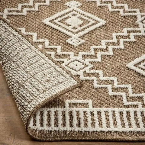 Rustic Rug Diamond Design - Rugs