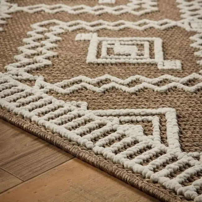Rustic Rug Diamond Design - Rugs